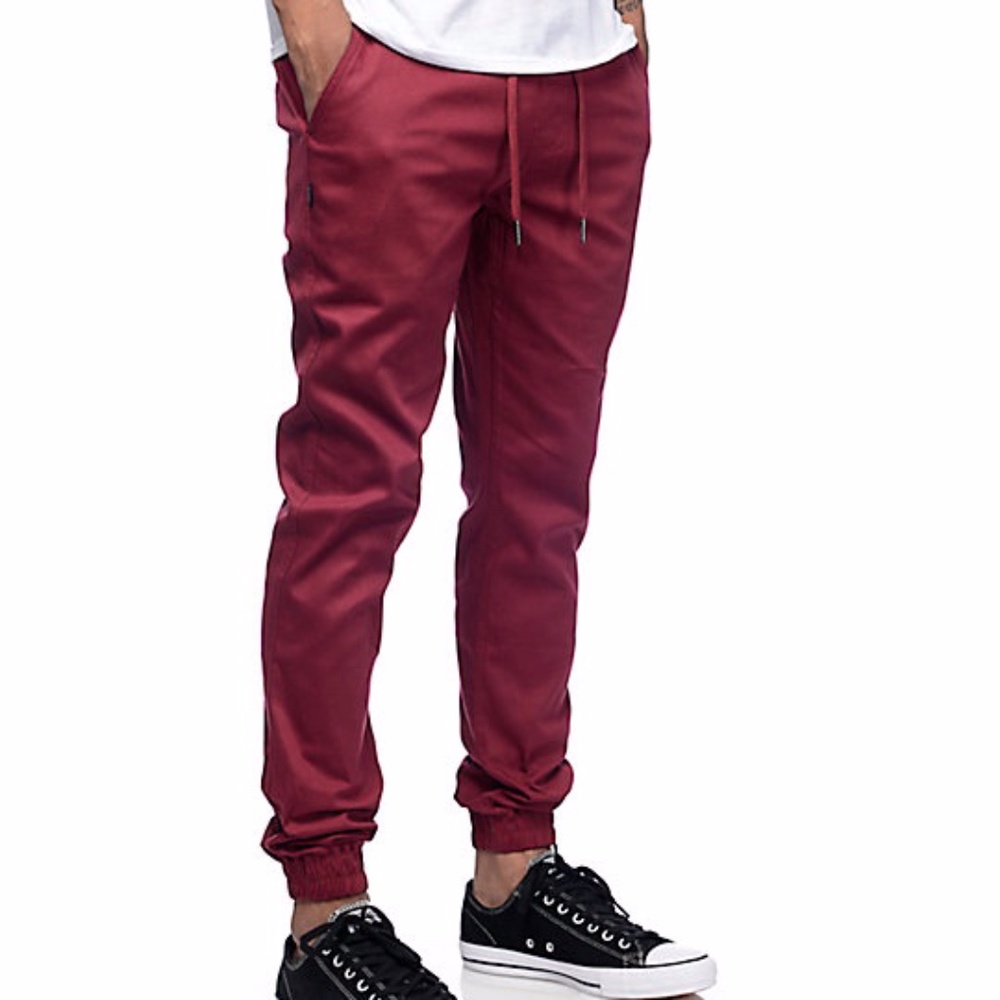 Fairplay "The Runner" Jogger Pants Burgundy